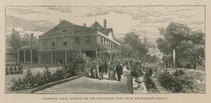 Lauderdale House, Highgate, London, a St Bartholomews Kórház új lábadozó otthona alkotó: English School