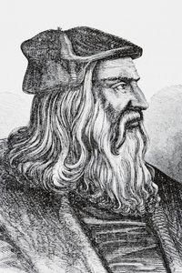 Leonardo Da Vinci (litho) alkotó: English School