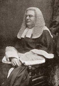 Lewis William Cave 1832 1897. brit bíró. Az 1896-ban kiadott The Strand Magazine-ból alkotó: English School