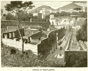 Herculaneumi könyvtár alkotó: English School