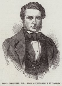 Cresswell hadnagy, RN (metszet) alkotó: English School