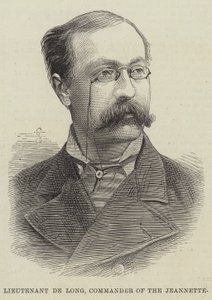 de Long hadnagy, a Jeannette parancsnoka (metszet) alkotó: English School
