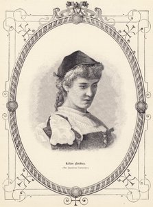 Lilian Nordica (az amerikai Cantatrice) (metszet) alkotó: English School