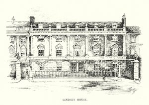 Lindsey House (litho) alkotó: English School