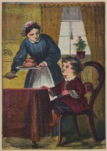 Little Tommy Tucker (színes litográfia) alkotó: English School