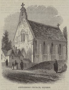Littlemore Church, Oxford (metszet) alkotó: English School