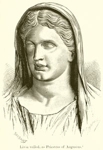 Livia Veiled, mint Augustus papnője alkotó: English School