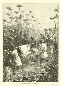 Livingstones utolsó utazása alkotó: English School