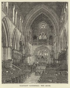 Llandaff katedrális, a kórus alkotó: English School