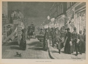 London After Dark: Brompton Road alkotó: English School