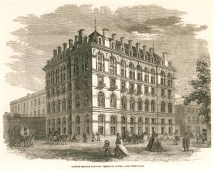 London Bridge Railway Terminus Hotel alkotó: English School