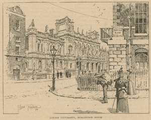 Londoni Egyetem, Burlington House alkotó: English School