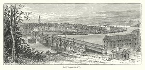 Londonderry (metszet) alkotó: English School