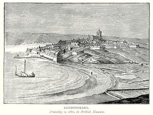 Londonderry (metszet) alkotó: English School