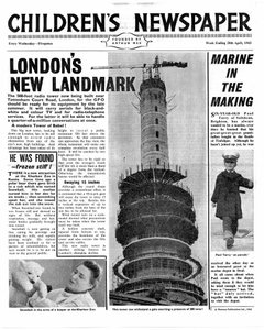 London új mérföldköve: The Post Office Tower, a „The Children