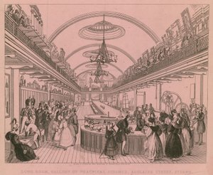 Long Room, Gallery of Practical Science, Adelaide Street, Strand, London alkotó: English School