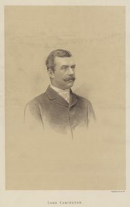 Lord Carington (litho) alkotó: English School