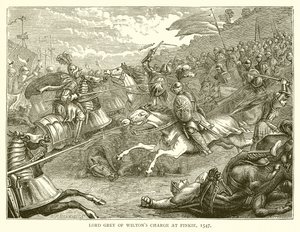 Lord Gray of Wiltons Charge, Pinkie, 1547
