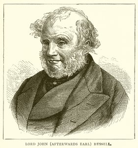 Lord John (majd Earl) Russell alkotó: English School