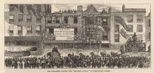 Polgármesterek napja: Sir Paul Pindar mellett haladó körmenet alkotó: English School