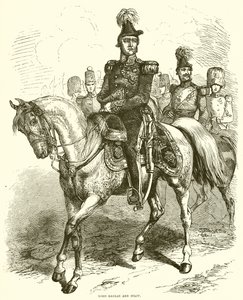 Lord Raglan és a személyzet alkotó: English School