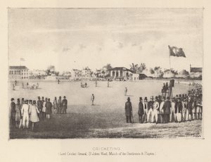 Lords Cricket Ground, S Johns Wood, Match of the Gentlemen and Players alkotó: English School