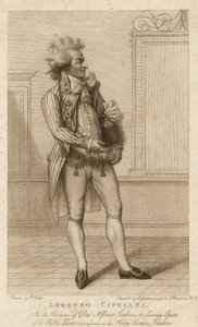 Lorenzo Cipriani, Don Alfonso Scoglio karakterében alkotó: English School