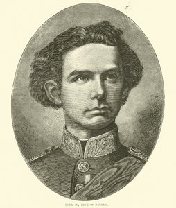 Lajos bajor király, 1870. október alkotó: English School