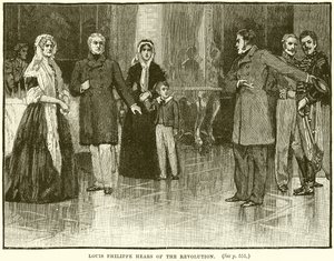 Louis Philippe hall a forradalomról alkotó: English School