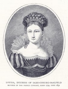 Louisa, Szász-Coburg-Saalfeld hercegnője alkotó: English School