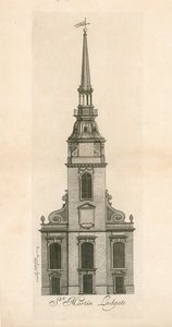 Ludgate Hill, St Martin Ludgate alkotó: English School