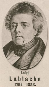 Luigi Lablache (metszet) alkotó: English School