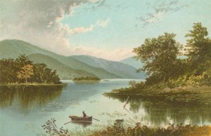 Luss Straits - Loch Lomond alkotó: English School