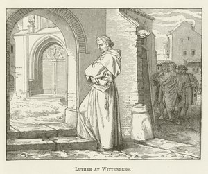 Luther Wittenbergben alkotó: English School