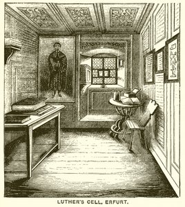 Luther sejtje, Erfurt alkotó: English School