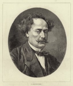 Alexandre Dumas úr (metszet) alkotó: English School