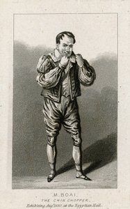 M Boai, az állvágó. 1830 augusztusa, az egyiptomi terem alkotó: English School