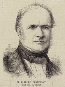Elie de Beaumont úr (metszet) alkotó: English School