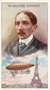 M Santos Dumont, léghajó alkotó: English School