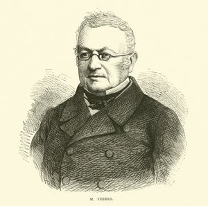M Thiers, 1870. szeptember alkotó: English School