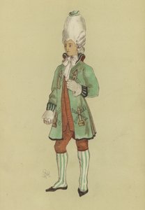 György uralkodásának makarónija III alkotó: English School
