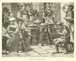 Makaróni bolt, Nápoly alkotó: English School