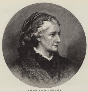 Madame Clara Schumann (metszet) alkotó: English School