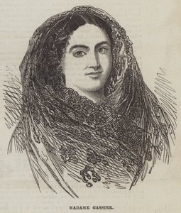 Madame Gassier (metszet) alkotó: English School