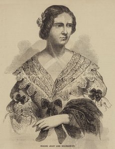 Madame Jenny Lind Goldschmidt (metszet) alkotó: English School