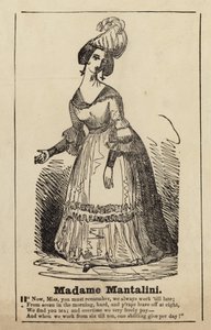Madame Mantalini Nicholas Nicklebytől alkotó: English School
