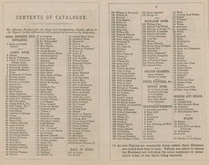 Madame Tussaud & Sons kiállítás katalógusa 1875-re alkotó: English School