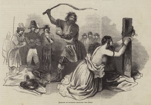 Madame de Kalerdgi megkapja a Knout-ot alkotó: English School