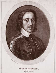 Thomas Harrison vezérőrnagy, N. H. Jacobnak tulajdonítva, de Langlume metszete alkotó: English School
