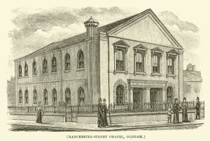 Manchester-Street Chapel, Oldham (metszet) alkotó: English School